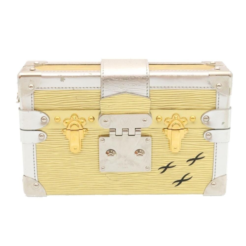Louis Vuitton Epi Petite Mar Shoulder Bag Silver